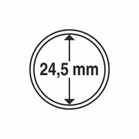 Kolikkokapseli CAPS24.5 (50 senttiä, USA Quarter) 10 kpl
