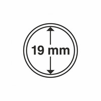 Kolikkokapseli CAPS19 (2 senttiä, USA Penny) 10 kpl