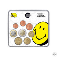 Ranska 2022 Smiley 50 vuotta rahasarja BU