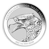 Australia 2022 Kiilapyrstökotka 1oz hopearaha