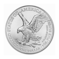 Yhdysvallat 2022 American Silver Eagle hopearaha