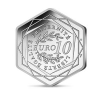 Ranska 10 € 2023 Pariisin olympialaiset 2024 hopearaha