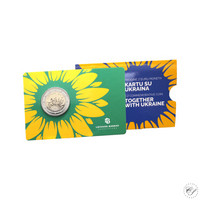 Liettua 2 € 2023 Yhdessä Ukrainan kanssa BU coincard