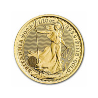 Britannia 2023 1/10oz kultaraha - Kuningas Charles III
