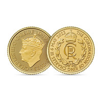 Britannia 2023 1/10oz kultaraha - Kuningas Charles III:n kruunajaiset