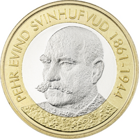 Suomi 5 € 2016 Suomen Presidentit - P. E. Svinhufvud UNC