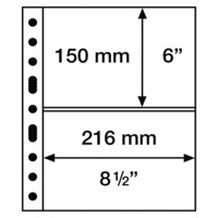 Leuchtturm Grande 2C -välilehti, 5-pack, kirkas
