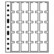 Leuchtturm Grande- välilehti kolikkokehyksille (73 x 71 mm), 5-pack