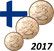 Suomi 10 - 50 senttiä 2017 UNC