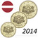 Latvia 10s, 20s & 50s 2014 UNC