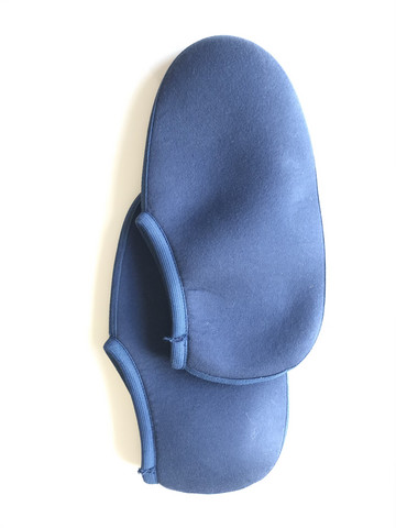 Wellington - Boot Socks 100 % Cotton, Blue (Sizes 40-47)