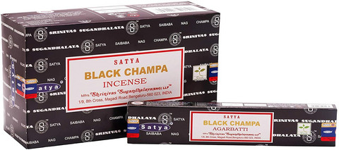 Black Champa Incense, 15 g