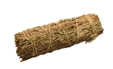 Santelipuu-salvia suitsukekimppu, 10 cm