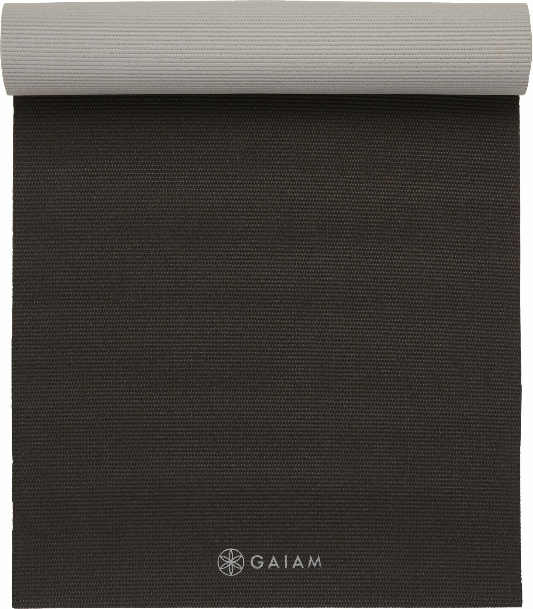 Gaiam Granite/Storm Reversible Premium Yoga Mat, 6 mm –