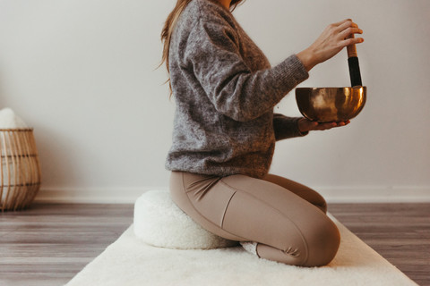 LUMI Yoga and Meditation Pillow, Merino Wool