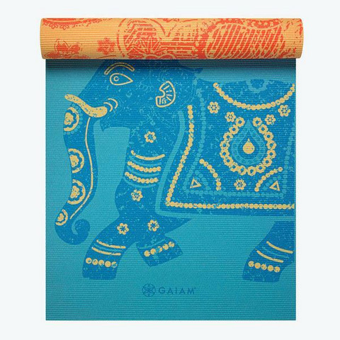 Elephant Reversible Yoga Mat, 6 mm