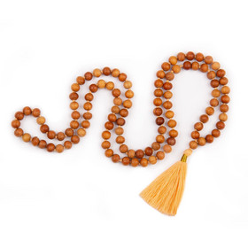 Mala sandalwood, 108 beads
