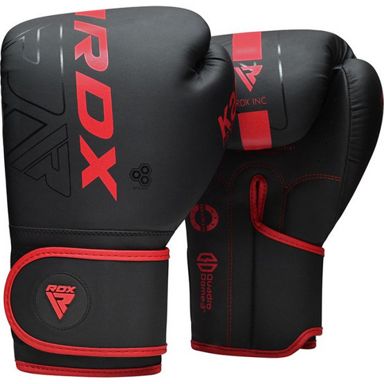 Rdx Sports Leather S5 Boxing Gloves Black 16 Oz