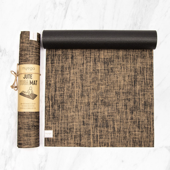 Yoga Mat Pro Eco made from Jute 183 x 60 cm, 4 mm