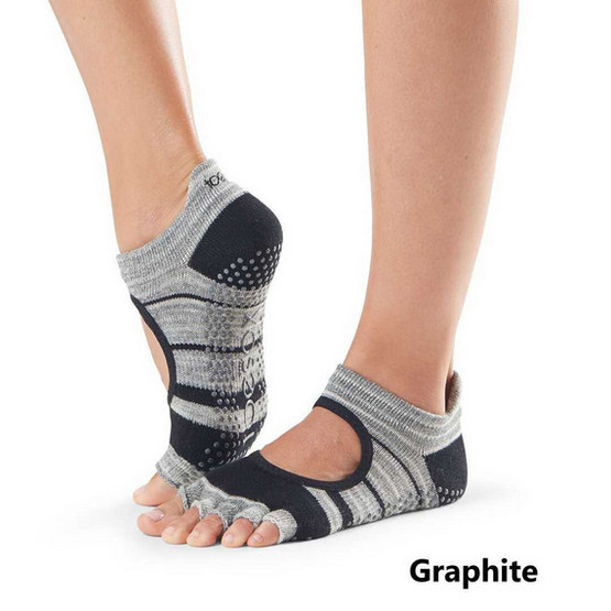 ToeSox Bellarina Half Toe Grip Sock