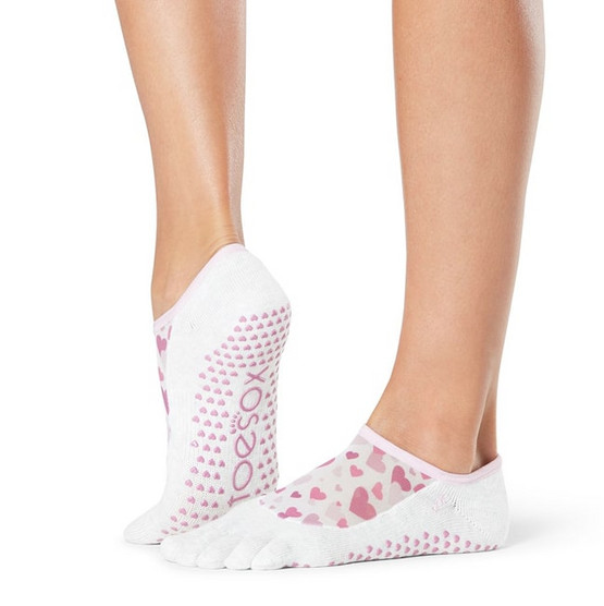 ToeSox Full Toe Luna - Grip Socks In Vow - NG Sportswear