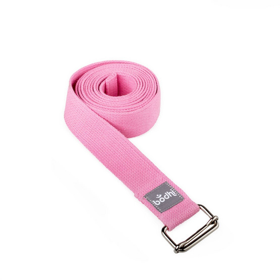 Yoga Band -Tool for Flexibility | Exercises | Yoga Belt Strap with  Adjustable Metal Sliding Buckle