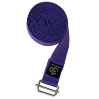 Yoga strap ASANA BELT PRO, 3 m, with metal buckle
