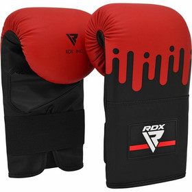 F9 Bag Mitts, Red and White