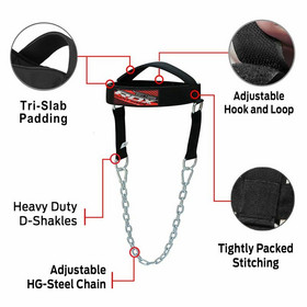 Head Harness for Neck Weight Lifting