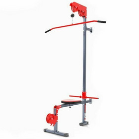 Wall Mounted Lat Pull-down Station with Bench
