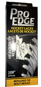 Hockey laces, white