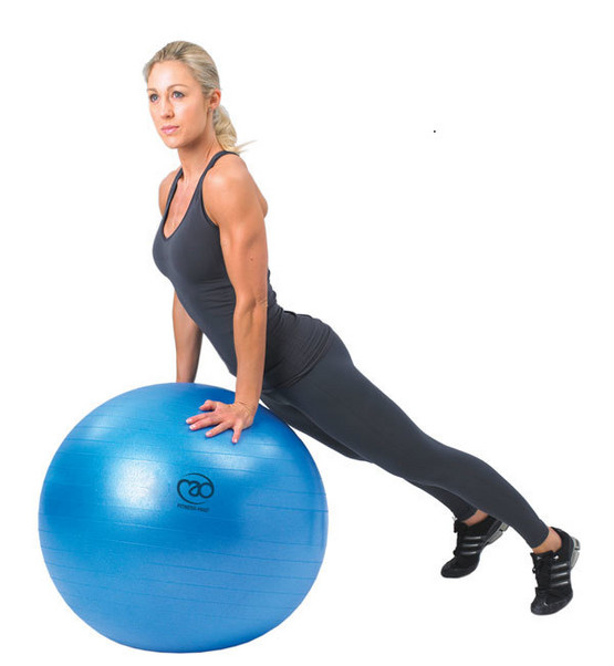 Fitnesspallo, 75 cm, 300 Kg + pumppu