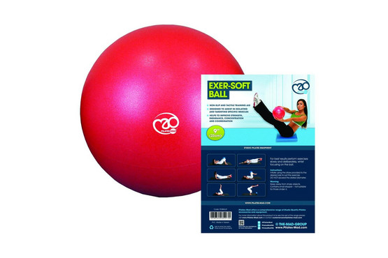 Pilatespallo 23 cm, punainen