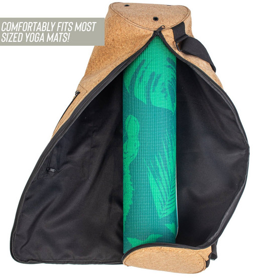 Cork Yoga Mat Bag / Mat Carrier