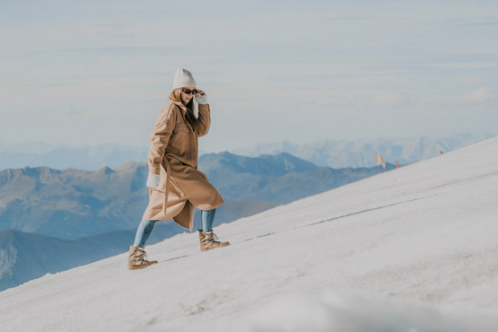 Snowfox Woman, paljasjalkakengät talvikäyttöön