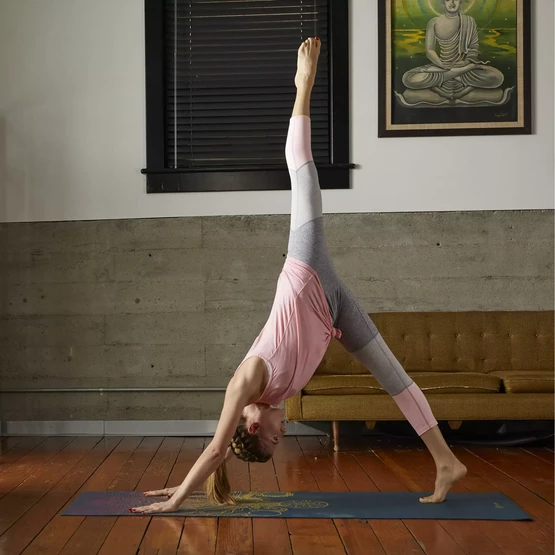 Gaiam  Yoga Mat, Vivid Zest, 4 mm –
