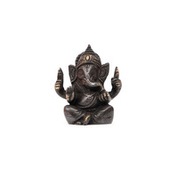 Ganesha patsas, messinki
