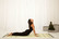 Yoga Rug STRIPED with tassels