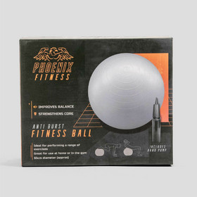 Antiburst Fitness Ball 65 cm With Pump