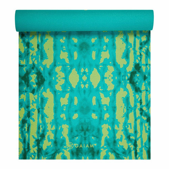 Käännettävä joogamatto, Turquoise Lotus, 6 mm