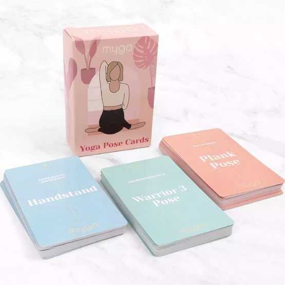 Myga Eco  Affirmation Yoga Pose Cards –