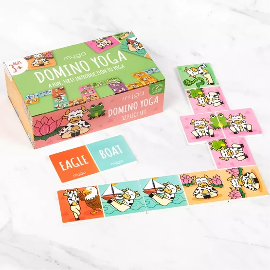 Myga  Kids Match & Pose Yoga Domino –