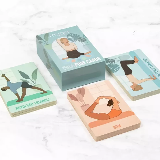 Kids Yoga Cards, Children's Yoga Pose, Yoga Flash Cards, Class Fitness  Activity