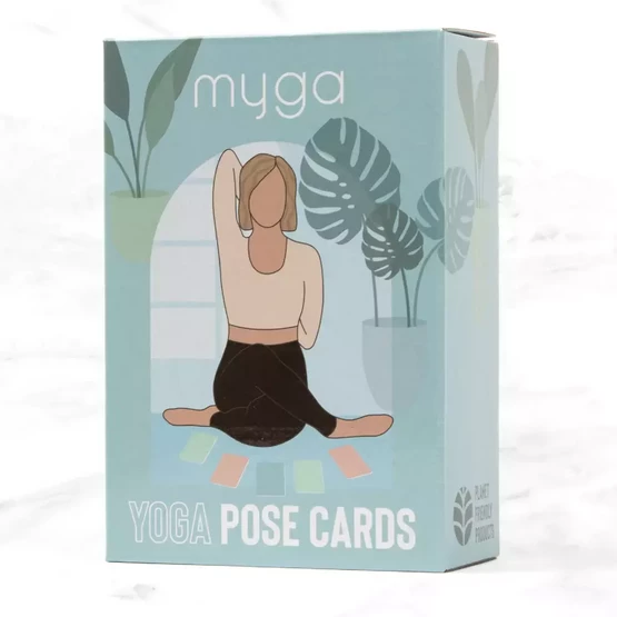 Myga Eco  Affirmation Yoga Pose Cards –