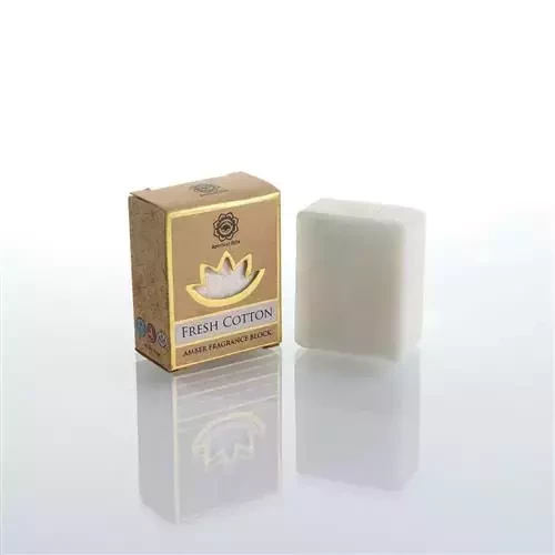 Amber Fragrance Block, Fresh Cotton