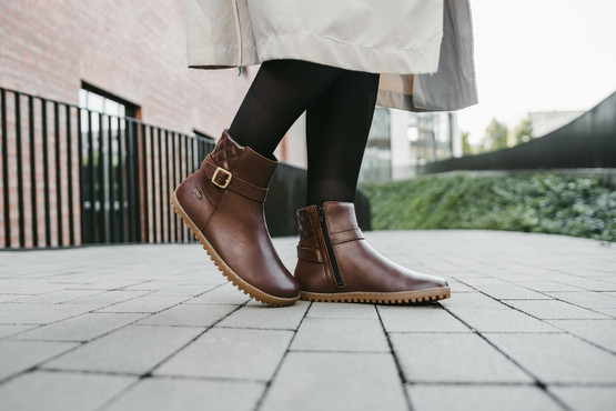 Zapatos Barefoot Be Lenka Olivia - Brown & Burgundy