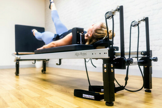 Align-Pilates Frame Sitting Box | Universal Pilates Box for Reformer Machine