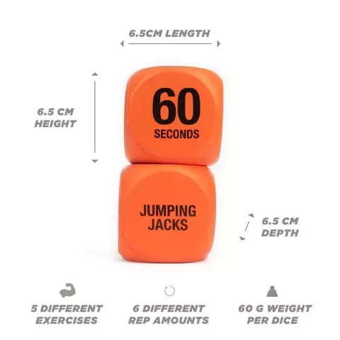 Fitness Exercise Dice