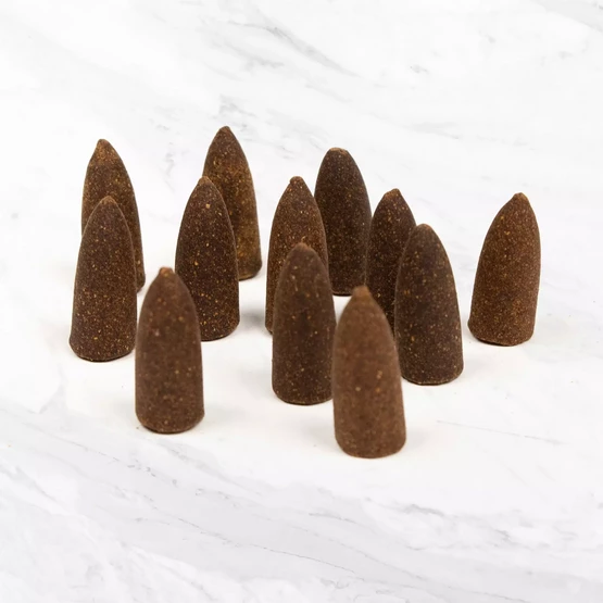 TIBETAN CEDAR . Handmade Incense Cones . Ritual Aromatics