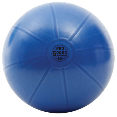 Fitnesspallo, 65 cm, 500 kg, sininen